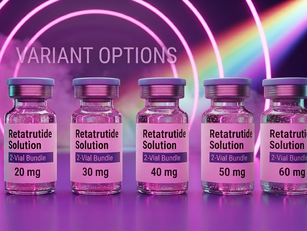 Retatrutide Research Solution (2-Vial Bundle)